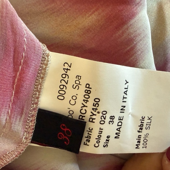 Elegant Rochas Silk Dress Medium Sized size 38 US 4 - Picture 5 of 7